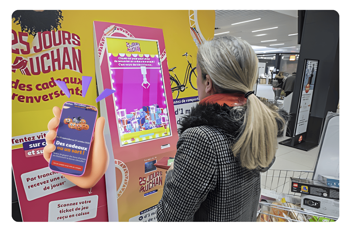 je marketing Bornes et web